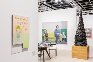 Yoshitomo Nara, Zhang Xiaogang and Lucas Samaras, <a href='/art-galleries/pace-gallery/' target='_blank'>Pace Gallery</a>, Art Basel in Hong Kong (29–31 March 2019). Courtesy Ocula. Photo: Charles Roussel.